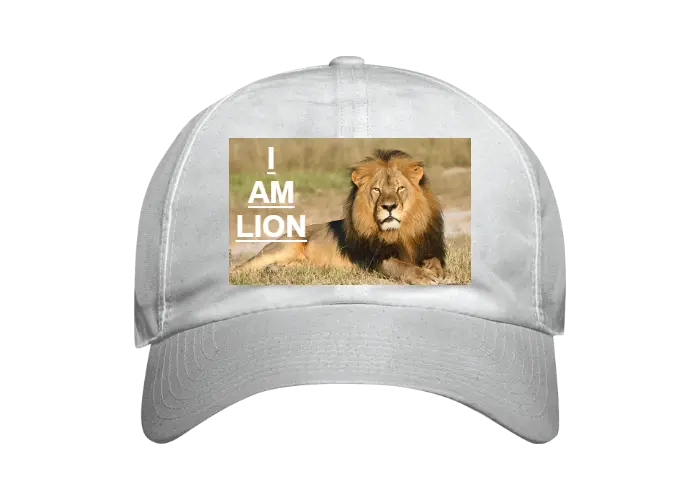 6 Panel Baseball White Cap