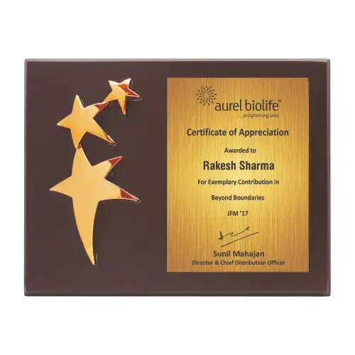 Wooden Memento (MDF) Black Mat Finish Model 002 - Image 2