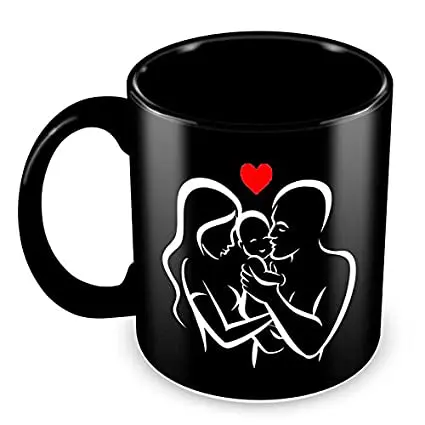 Alternative view of Full Black Mug