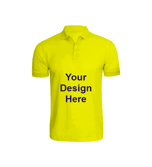 Yellow collar T-Shirt