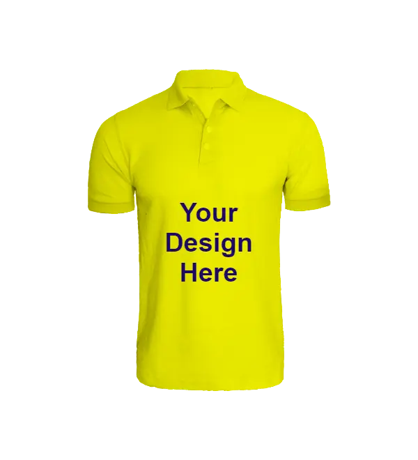 Yellow collar T-Shirt