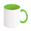 inner yellow mug,customized coffee mug