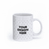 white coffee mug,customized coffee mug