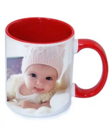 Alternative view of Inner Red Mug