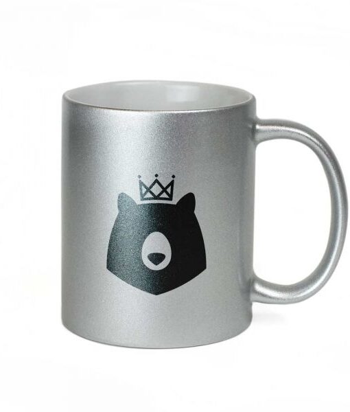 silver coffee mug,customized coffee mug