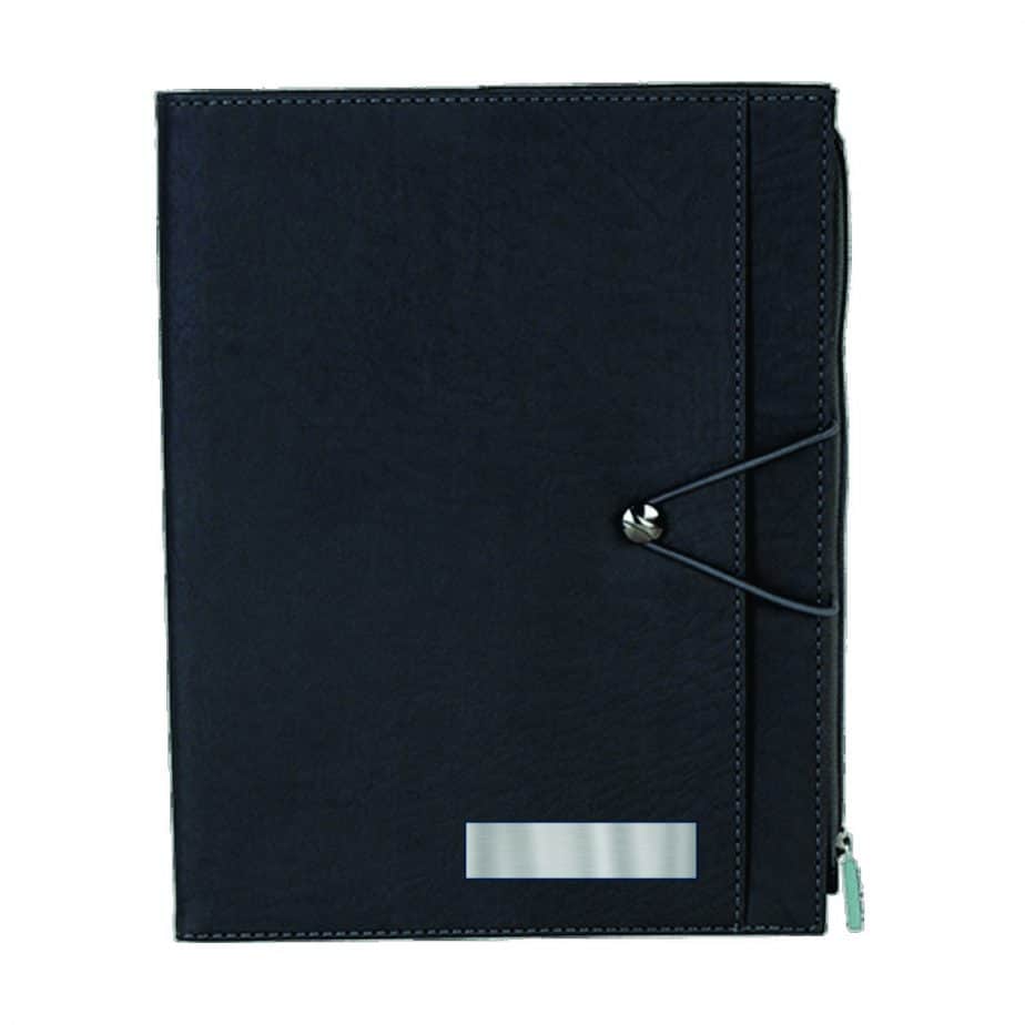 b5 pu strap folder 70 gsm with chain pouch,customized journal online,customized pocket with magnetic flap online
