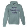 blue customized hoodie with pockets,high quality print,customized hoodie,buy online customized hoodie,online customized hoodies