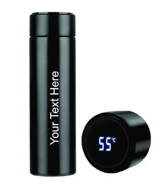 smart temperature display intelligent water bottle