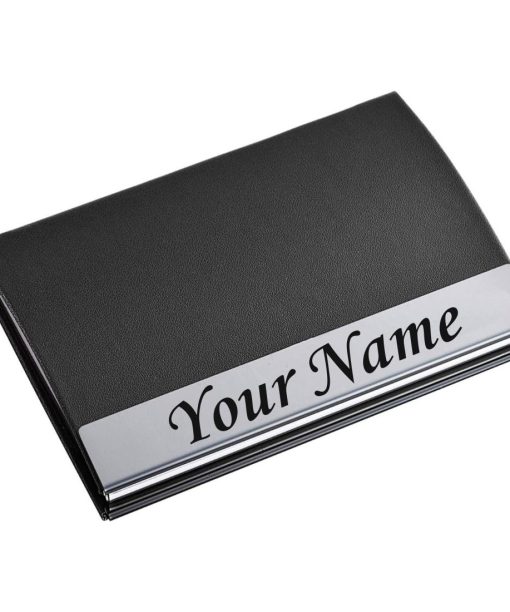 personalized visiting card holder idf 191