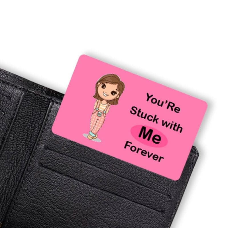 cards with wallet file for front
