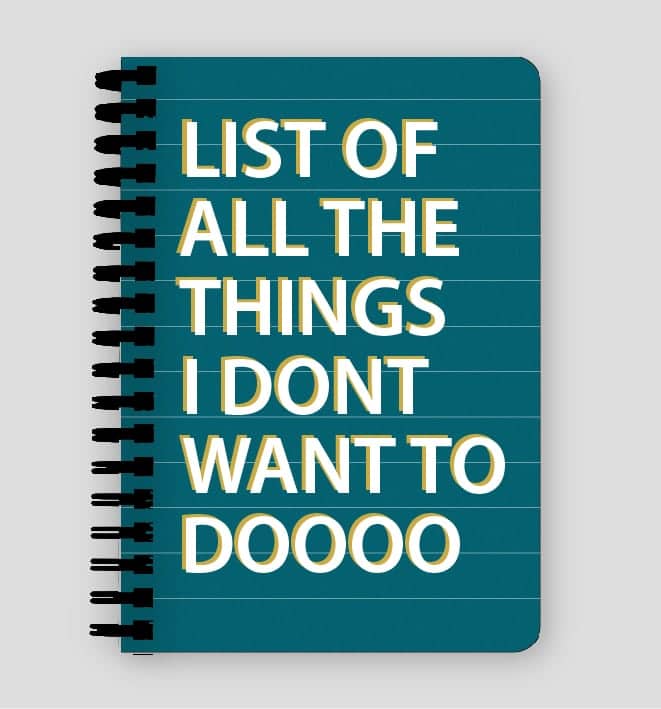 list of things front