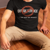 out of service half sleeve unisex cotton t shirt