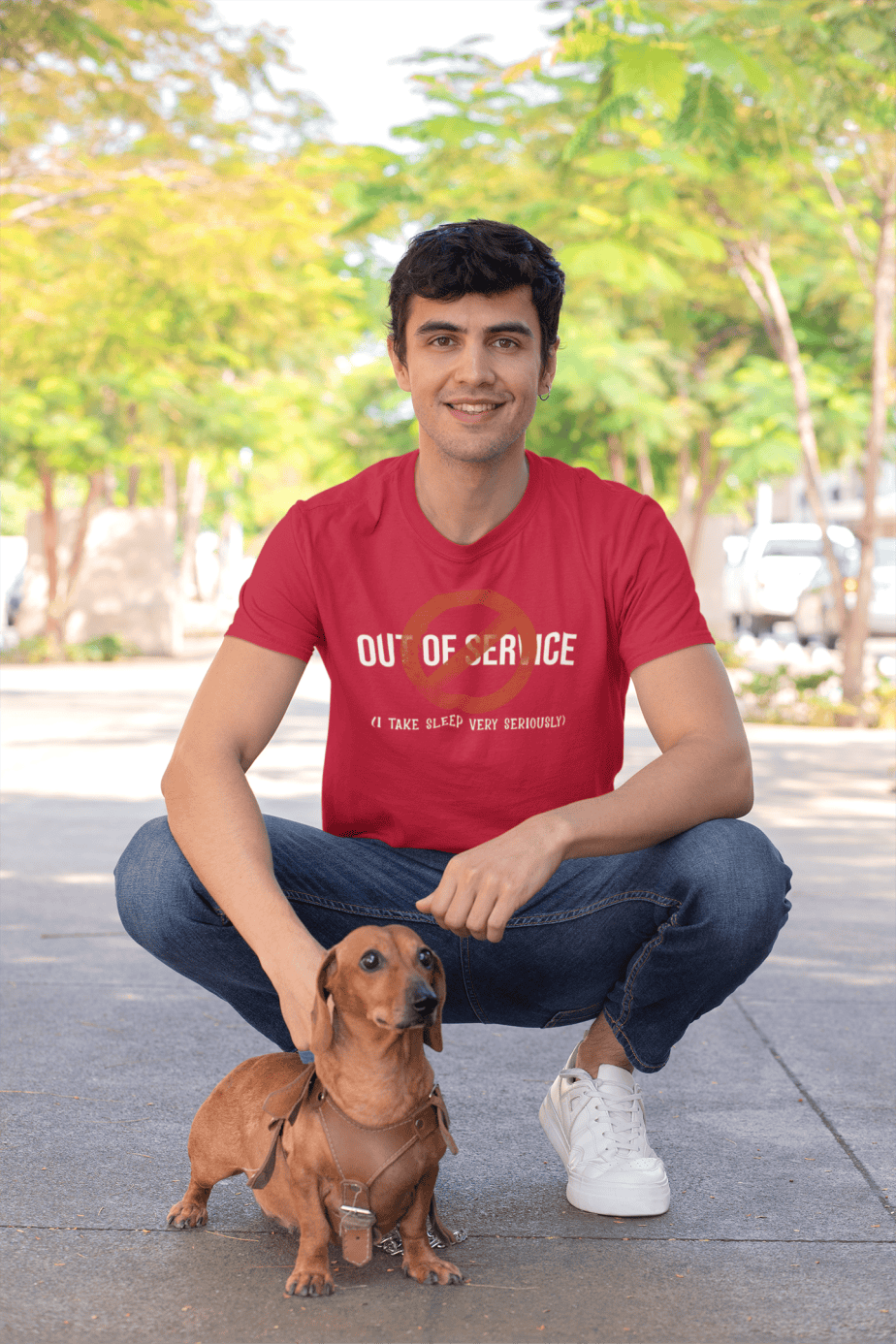out of service half sleeve unisex cotton t shirt no fancy