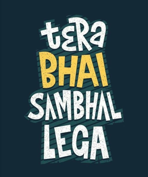 stay sanskari half sleeve unisex cotton t shirt (copy)