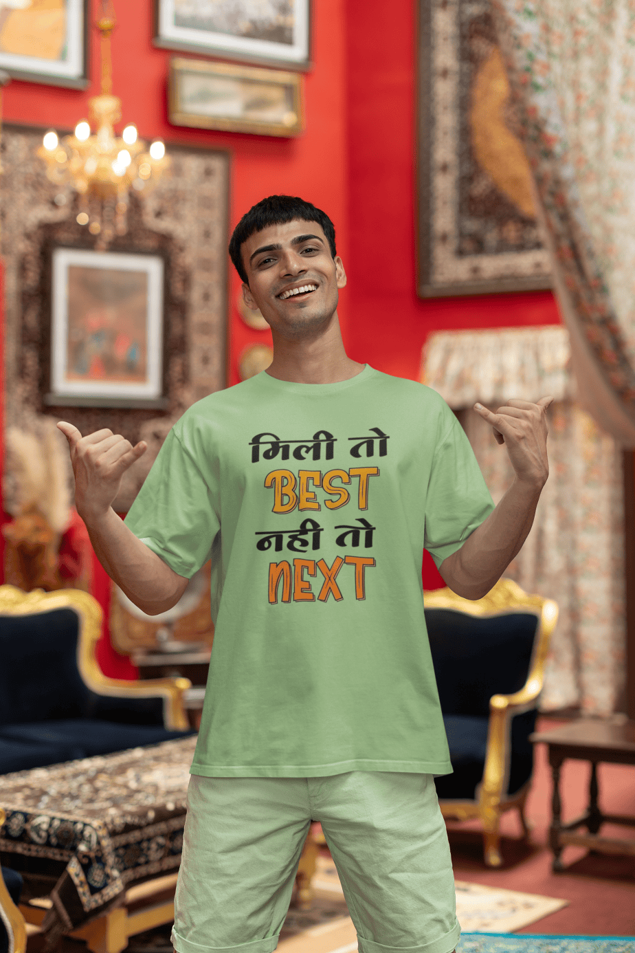 mahakal half sleeve unisex cotton t shirt (copy)