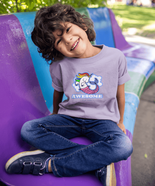 awesome since 2024 round neck 100% cotton t shirt (copy)