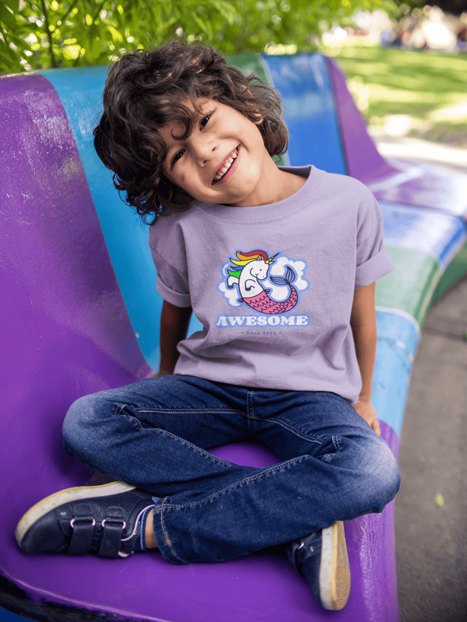 awesome since 2024 round neck 100% cotton t shirt (copy)
