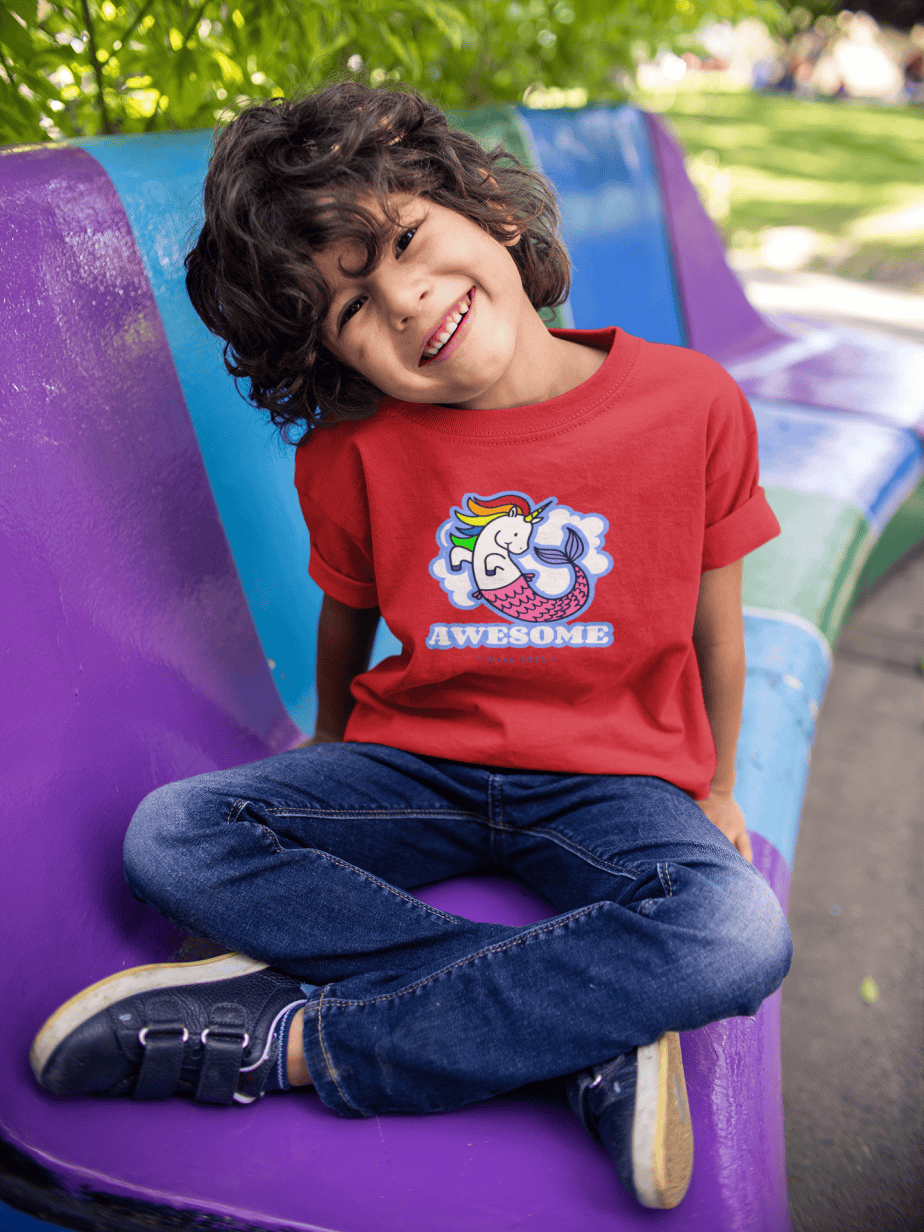 awesome since 2024 round neck 100% cotton t shirt (copy)
