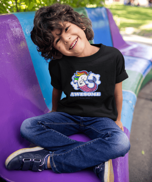 awesome since 2025 round neck 100% cotton t shirt (copy)