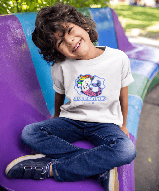 awesome since 2025 round neck 100% cotton t shirt (copy)
