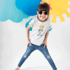 little yogi round neck 100% cotton t shirt (copy)