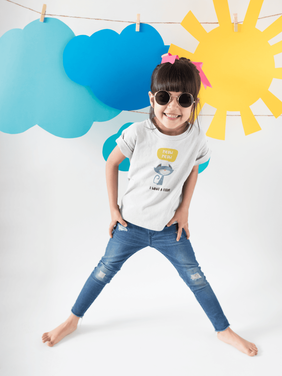 little yogi round neck 100% cotton t shirt (copy)
