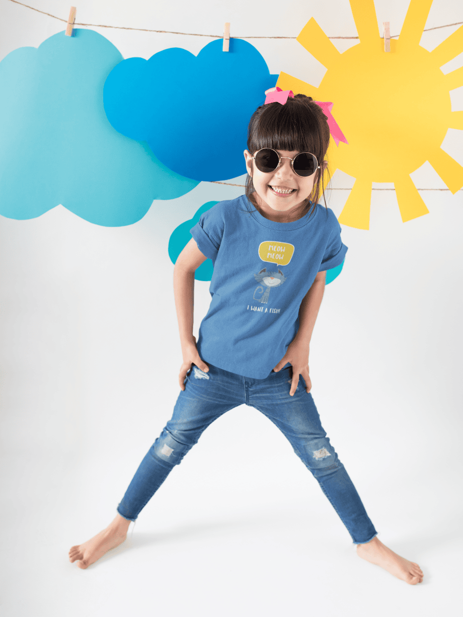 little yogi round neck 100% cotton t shirt (copy)