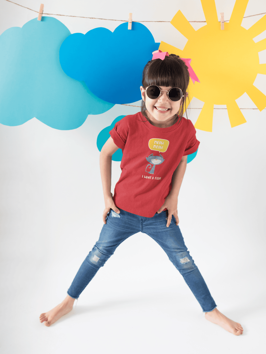 little yogi round neck 100% cotton t shirt (copy)