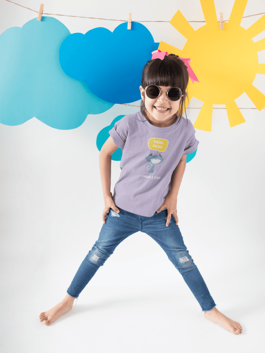 little yogi round neck 100% cotton t shirt (copy)