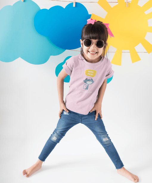 little yogi round neck 100% cotton t shirt (copy)