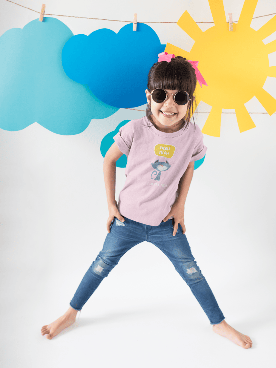 little yogi round neck 100% cotton t shirt (copy)