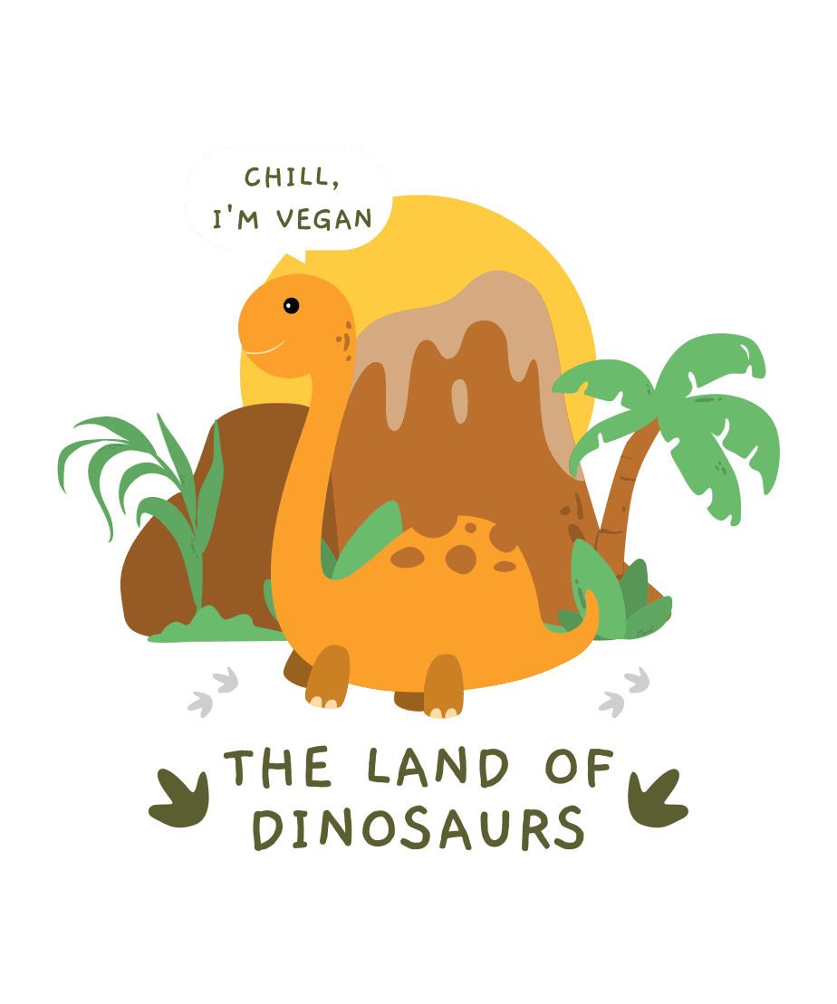 kids t shirt design maker with sweet illustrations of dinosaurs 2204 el1