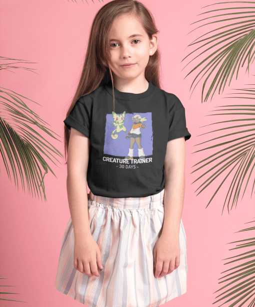 creature trainer 30 days round neck 100% cotton t shirt