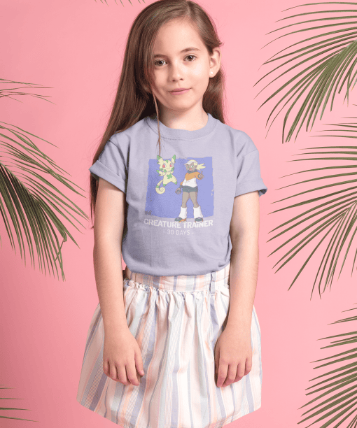 creature trainer 30 days round neck 100% cotton t shirt