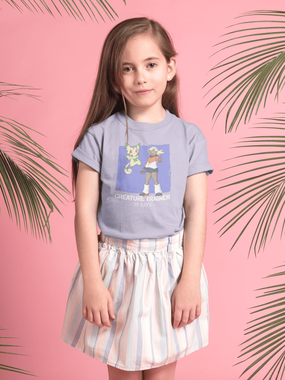 creature trainer 30 days round neck 100% cotton t shirt
