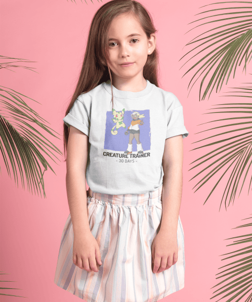 creature trainer 30 days round neck 100% cotton t shirt