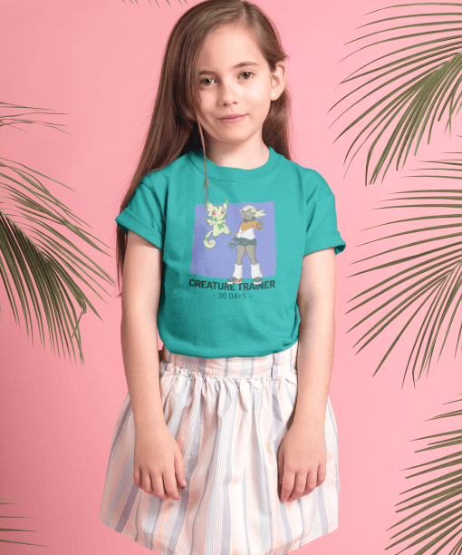creature trainer 30 days round neck 100% cotton t shirt