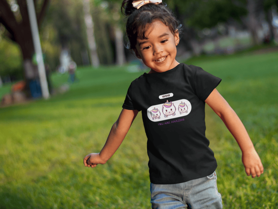 unicorn round neck 100% cotton t shirt (copy)
