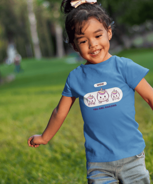 unicorn round neck 100% cotton t shirt (copy)