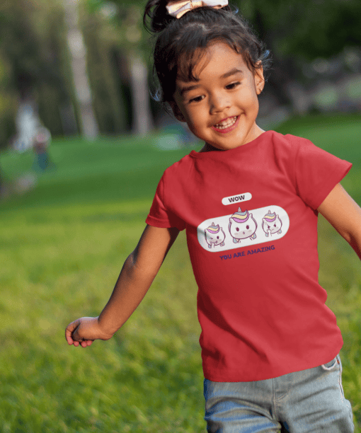 unicorn round neck 100% cotton t shirt (copy)