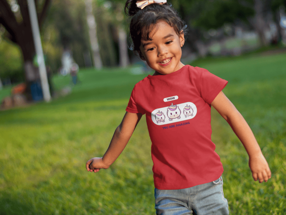 unicorn round neck 100% cotton t shirt (copy)
