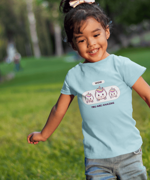 unicorn round neck 100% cotton t shirt (copy)