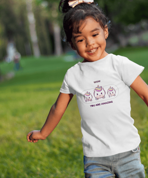 you are amazing round neck 100% cotton t shirt
