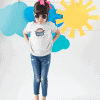 threads boutique round neck 100% cotton t shirt