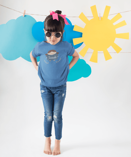 threads boutique round neck 100% cotton t shirt