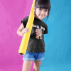 big sis round neck 100% cotton t shirt