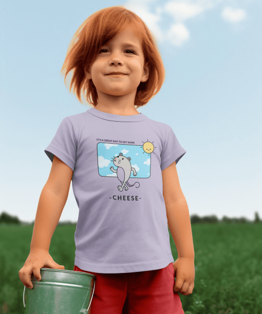 its a great day round neck 100% cotton t shirt