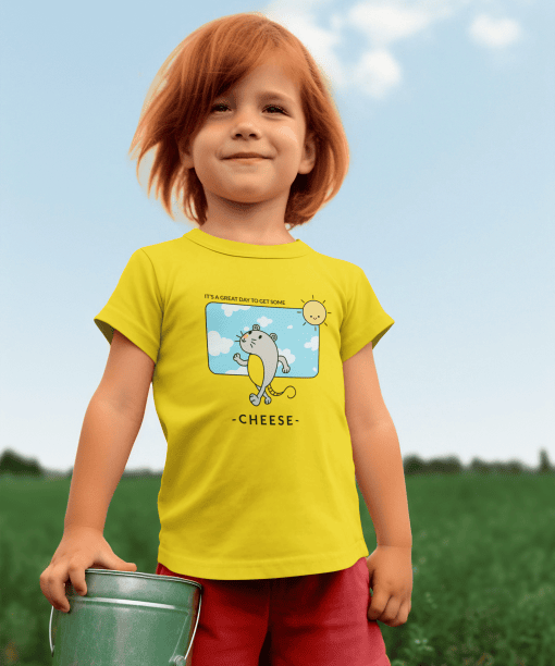its a great day round neck 100% cotton t shirt