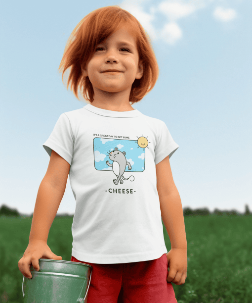 its a great day round neck 100% cotton t shirt