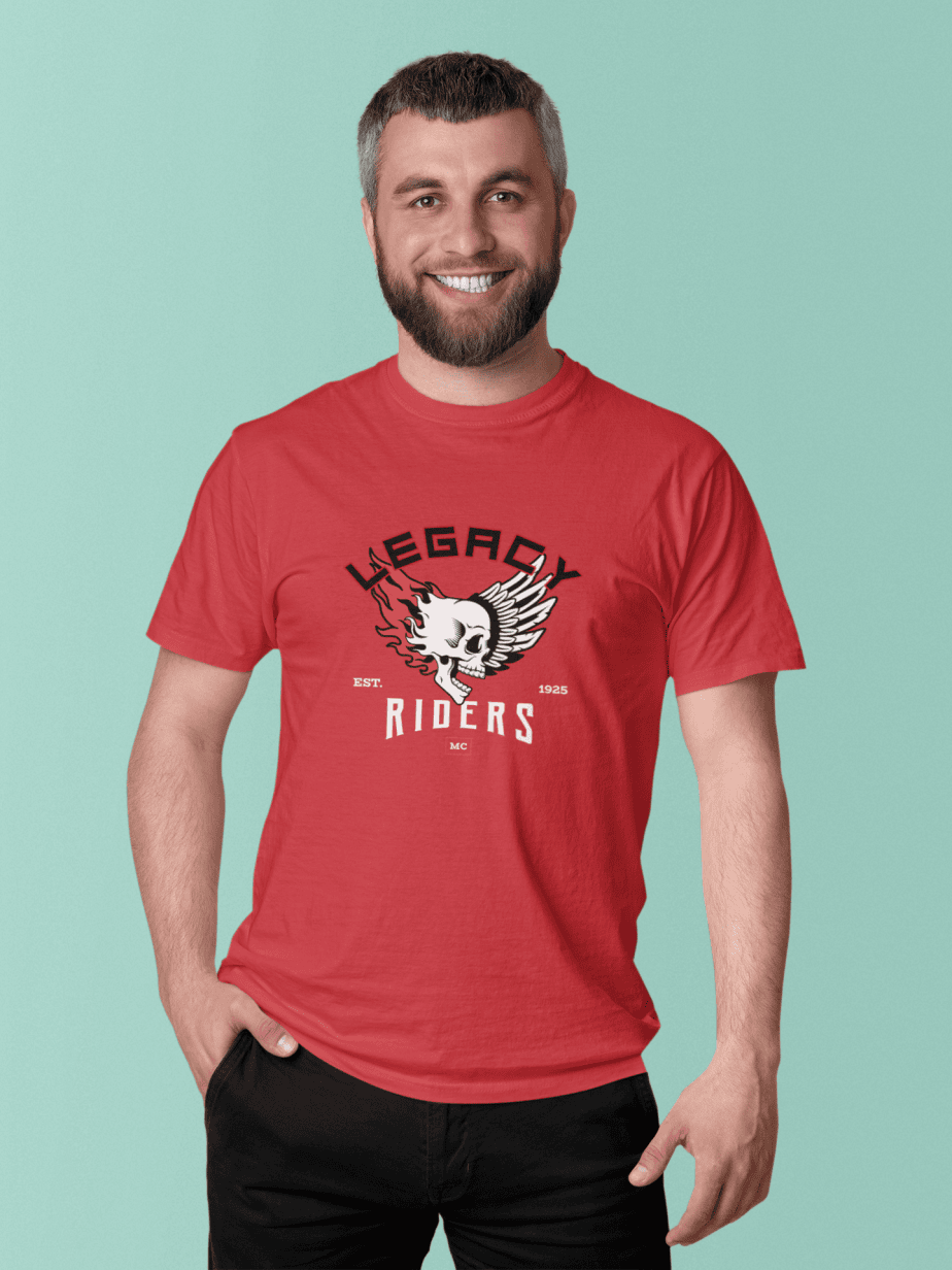 house of wolfs half sleeve unisex cotton t shirt (copy)